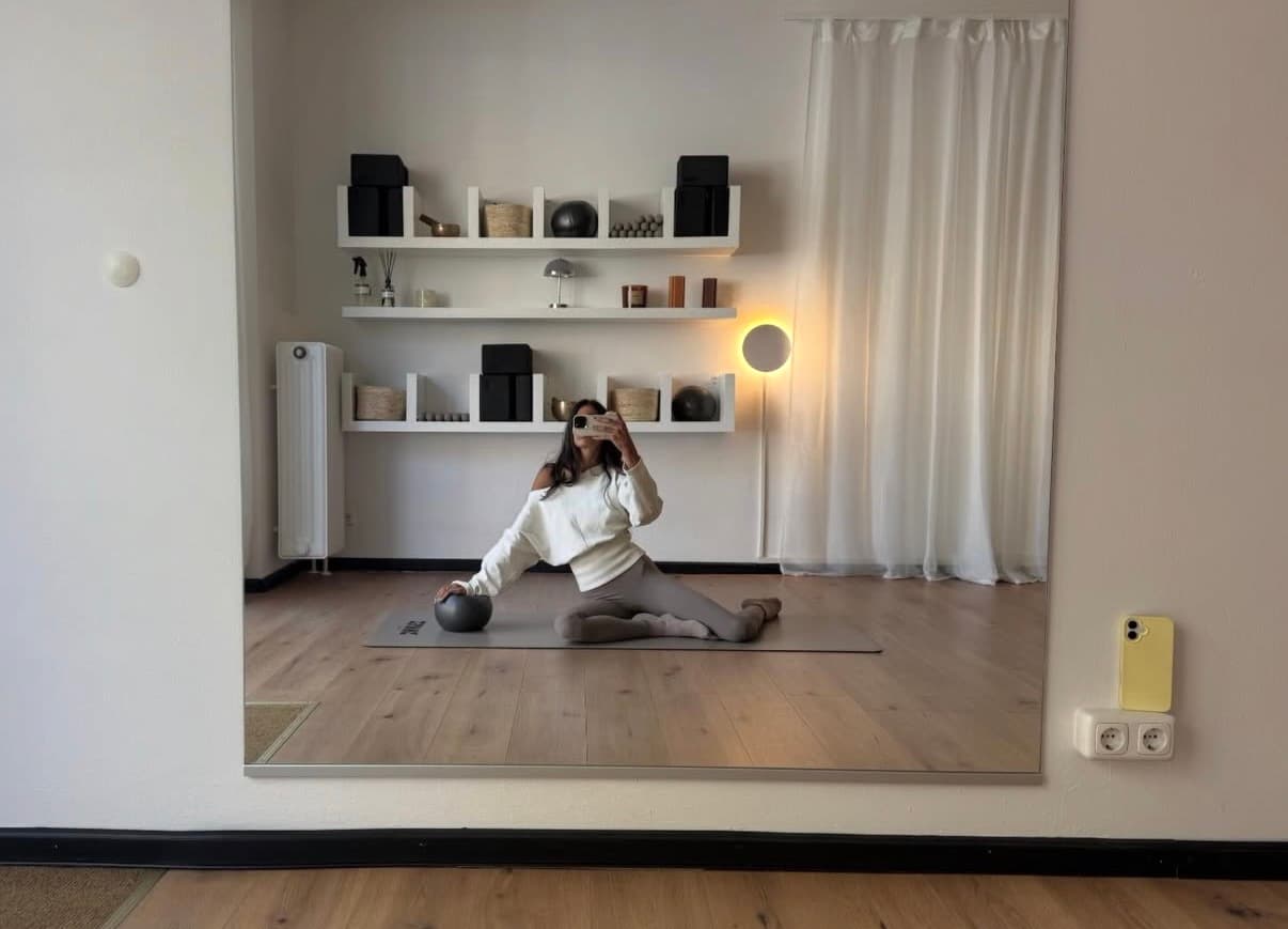 shapes studio instagram post on the mat